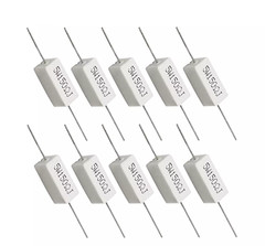 ‌5W Cement Power Resistors ±5% 0.05Ω-100KΩ Horizontal High Stability‌