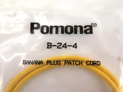 Pomona B-24-4 Banana Plug Patch Cord