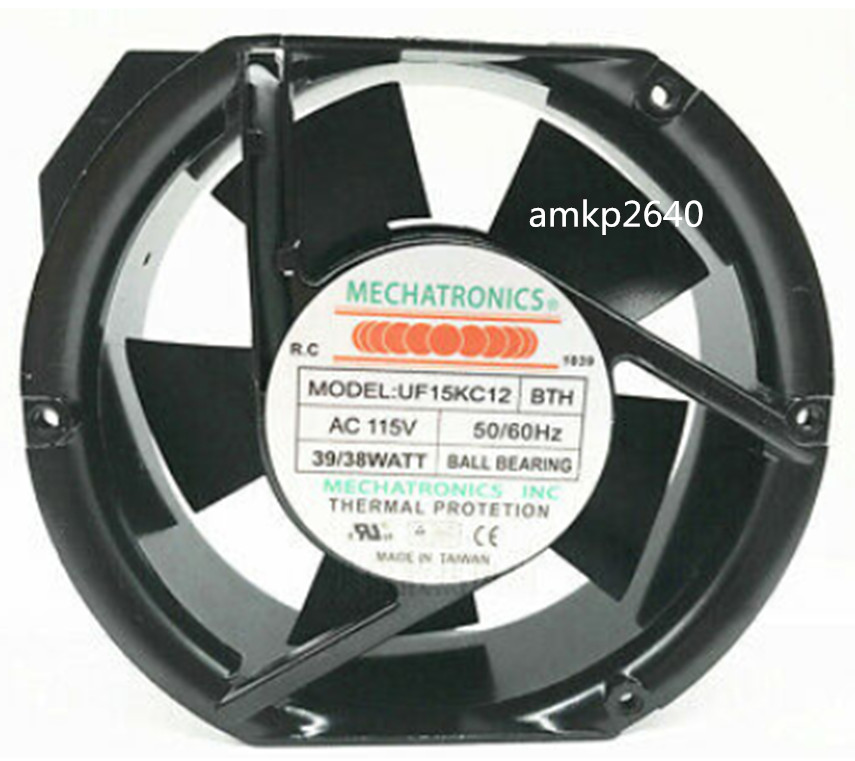 For Mechatronics UF15KC12 115V 39/38W double ball fan amk
