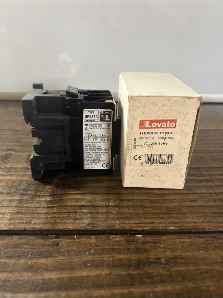 *NEW IN BOX* Lovato 11DPBF20 10 24 60 24V 60Hz