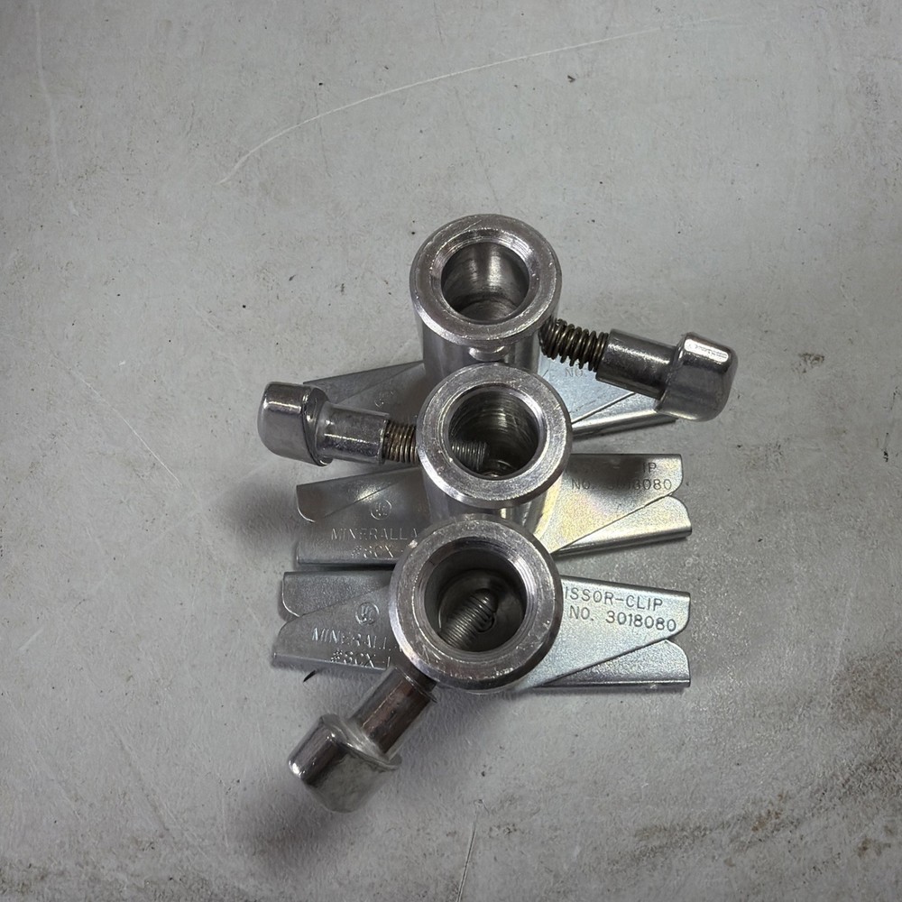 MINERALLAC SCX1, SCISSOR CLIP X3 – LOT OF 3