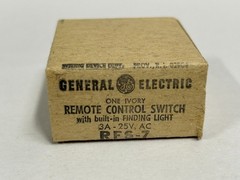 UNUSED Vtg GE General Electric RFS-7 Remote Control Switch w/ Locator Light (A7)