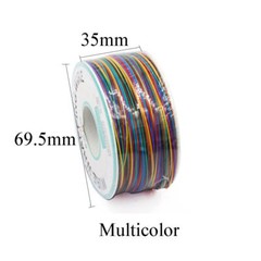 Wrapping Wire 10 Colors Single Strand Coppers Cable 30AWG 250Meters