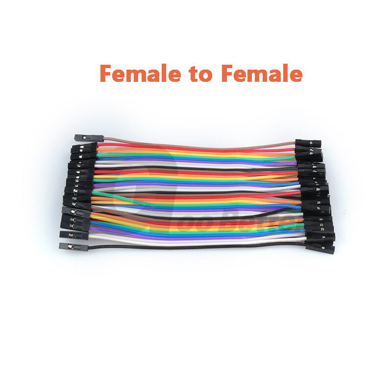 40 Dupont Jump Wire M-F M-M F-F Jumper Breadboard Cable Wire Lead For HOBBY