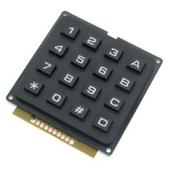 2PCS 4 x 4 Matrix Array 16 Keys 4*4 Switch Keypad Keyboard Module for US