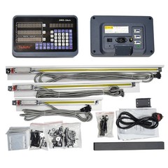 New 3Axis Digital Readout DRO kit for bridgeport 350mm+450mm+950mm Linear Scales