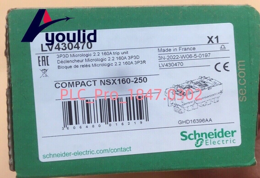 1PCS NEW Schneider Electric LV430470 Trip unit Micrologic US Free tax