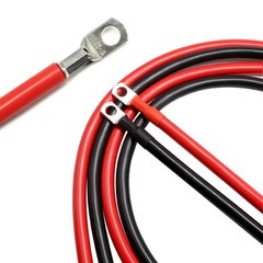 8AWG 6AWG 4AWG Battery Inverter Cable Set with Terminals 20/30/40/50/60CM Strand