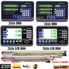 2/3/4/5 Axis Digital Readout DRO TTL Glass Linear Scale Encoder 100/150…2000MM