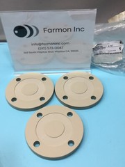 Lot of 3 100154550-000 Blank Flange D160mm, 180463