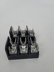 Lot of 3 – 30320 Gould 600 Volt 30 Amp 3 Pole Fuse Holders – Next Day Option