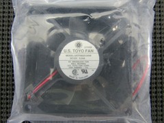 Toyo USTF802512HW Fan 12VDC 80MM x 25MM – Factory Sealed