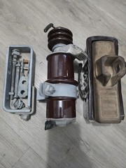 GE Chocolate Box Fused Cutout and Hubbard Autogap Arrester