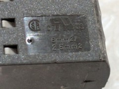 Phoenix Contact PTFIX 6/18×2,5 Distribution Block NS15/35 DIN Rail 18 Pos BK