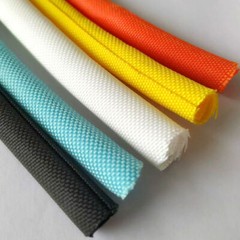 Split Braided Sleeving Tube Cable Wire Sheath Flame Retardant Insulation