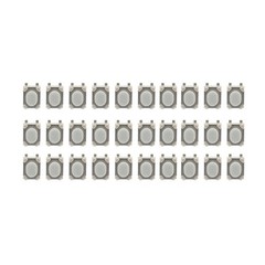 30Pcs 3x4x2.5mm Panel Momentary Tactile Tact Push Button Switch 4 Terminals