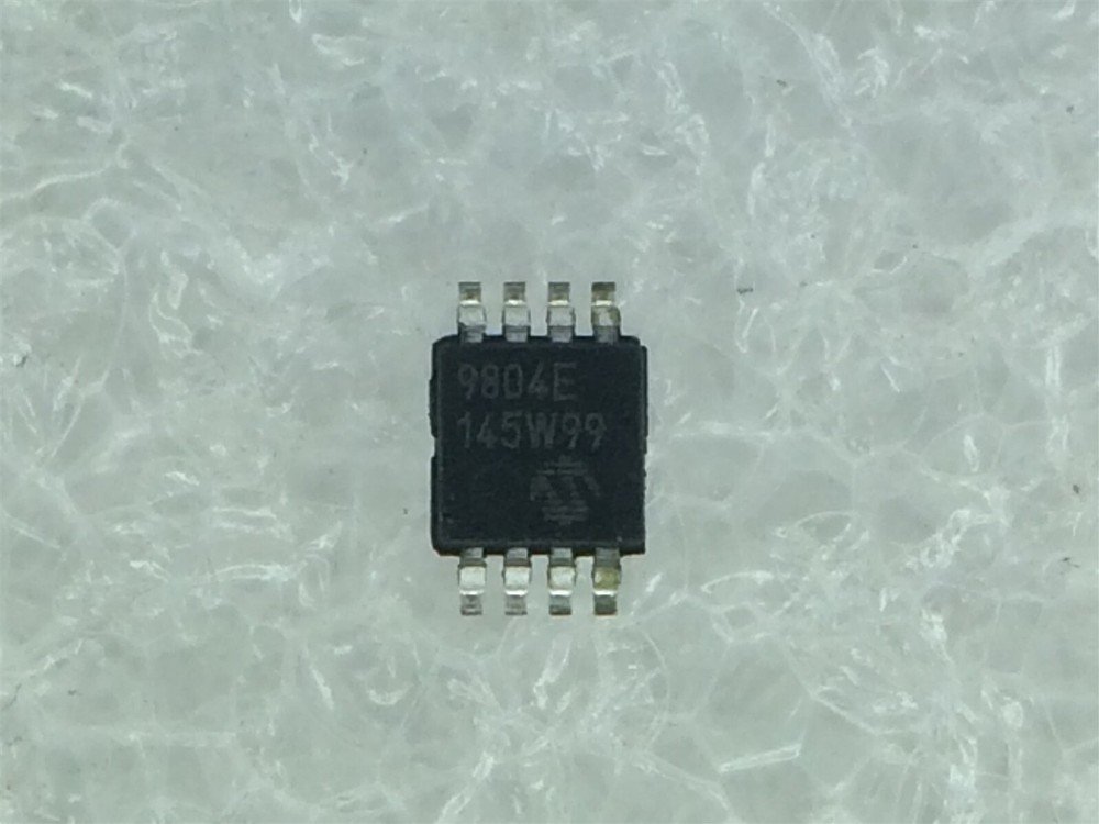 MCP9804-E/MS MICROCHIP IC SENSOR DIGITAL -40C-125C 8MSOP 5 PIECES