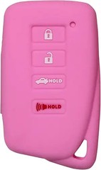 4-Button Key Fob Case for Lexus AWD 300 200t 250 500 350h 350 450h Model: Pink