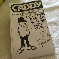 Erico Caddy – Suspension Bar for High Hat Type Light Fixture, 517A (10/LOT)