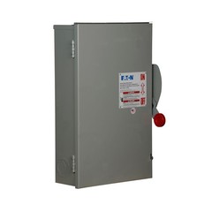 Eaton DG224NRK 200A NEMA 3R 2-Pole Fusible Switch 240V