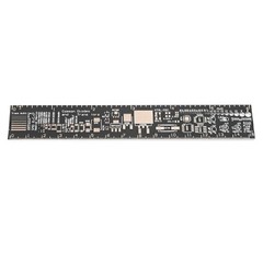 Measuring Tool 15cm 6 Inch Multifunctional PCB Ruler Resistor Capacitor Chip IC
