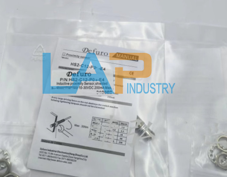 1PCS New For Defuro proximity switch HS2-C12-P02-E4 sensor 10-30VDC 200mA