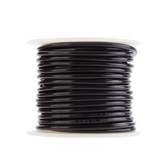 12 AWG Gauge Solid THHN Wire Black 50 ft 0.119″ 600 Volts Building Wire