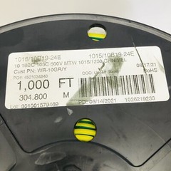 1015/10B19-24E – 10 19BC 105C 600V MTW 1015/1230 GREEN/YELLOW (1,000 FT)