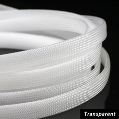 16mm Width Coloured PET Expandable Braid Sleeving Cable Wire Sleeve Sheath Dense