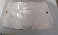 Vintage Appleton Electric Explosion Proof Light Lamp Fixture AAU-15N A-51 Series