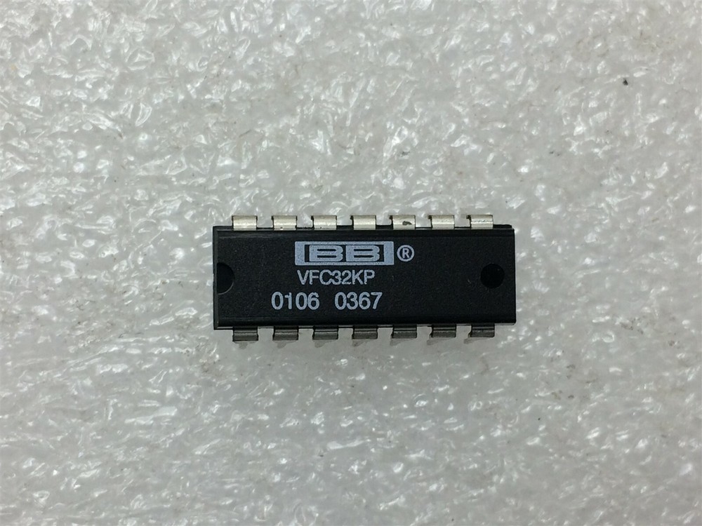 VFC32KP BURR-BROWN IC F/V & V/F CONV 100KHZ 14DIP 2 PIECES