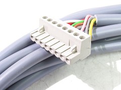 BEUMER CRISPLANT CONVEYOR 167A482 167A593 CABLE WIRE W/ PC CIRCUIT BOARD *XLNT*