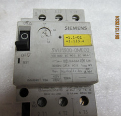 SIEMENS 3VU1300-0ME00 MOTOR CIRCUIT BREAKER