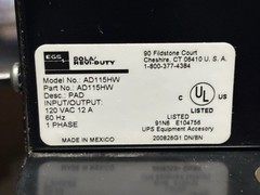 Sola AD115HW Power AC Distribution, 120 VAC / 12A