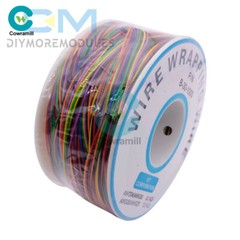 30AWG Test Wrapping Cable Wire 280M B-30-1000 8-Wire Colored Insulation