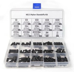 Raspberry Pi Nylon Standoff Kit M2.5 Screws Nuts Spacers Standoffs 210pcs For Di