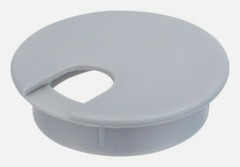 Jandorf DESK GROMMET Silver/Gray Fits 2-1/2″ Hole Cable Management Protect 61618