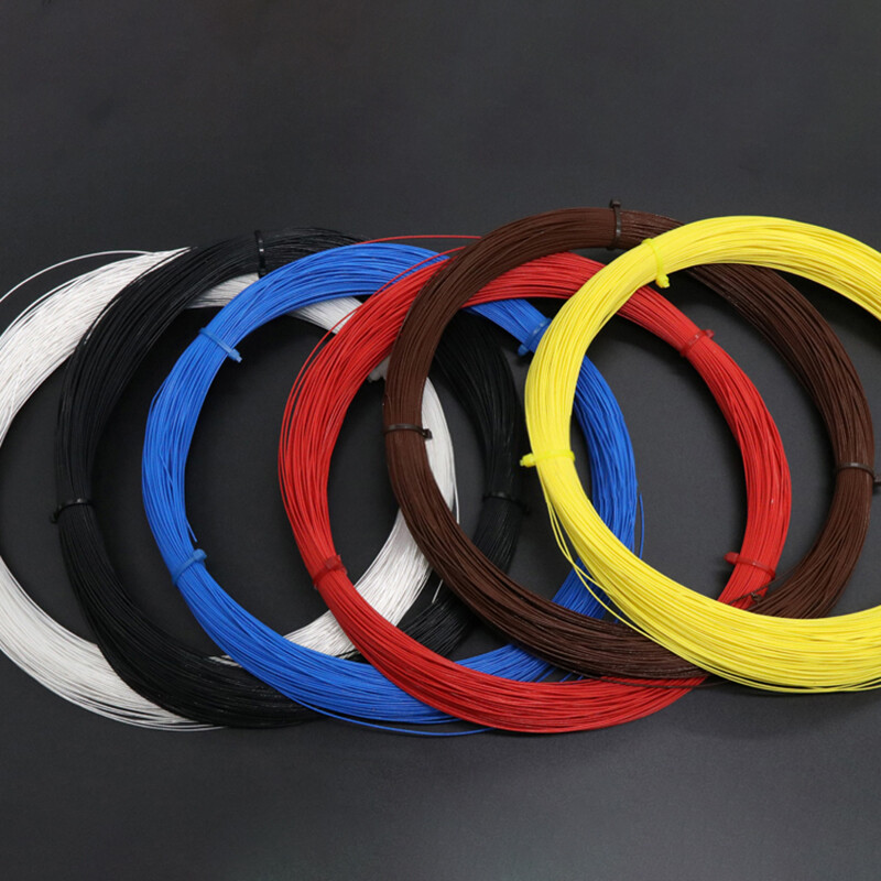 PTFE Cable Wire 0.2mm² Silver-plated Copper Wire Audio Signal Electronic Wire