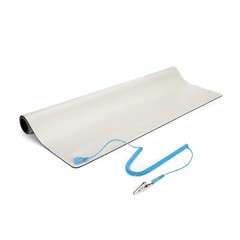 StarTech M3013 24×27.5in Beige Anti-Static Mat Pad Grounding Polyvinyl Chloride