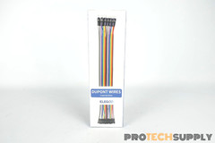 Elegoo 120pc Breadboard Multicolored Dupont Wire Ribbon Cables NEW with WARRANTY