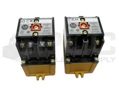 LOT OF 2 ALLEN BRADLEY 700-P200A1 /B AC RELAY 10A 600V AC/DC W/ PA236 COIL