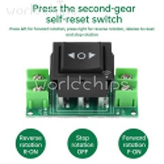 DC 0-120V DC Motor Controller Forward/Stop/Reverse Switch Module 5A 10A 20A