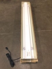 Lista 8655-1 Dual Fluorescent Lamp Workbench Light Fixture, T8 Ballast, 60″ L