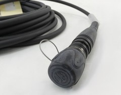 Belden 7804LW 30′ Single Mode Fiber Optic Camera Cable Composite Black