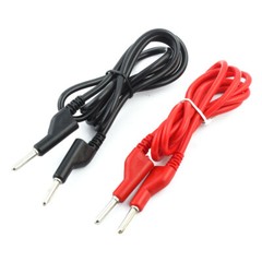 Laboratory Power Supply 10A Banana Jack Audio Video Test Cable 1M Long Pair