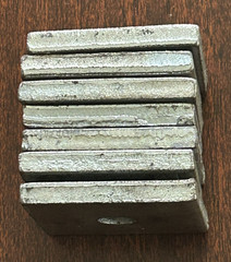 Fastenal 48660, 1/4″ Bolt, 5/16″ Hole, Steel, Square, Strut Channel Washer-Qty-7