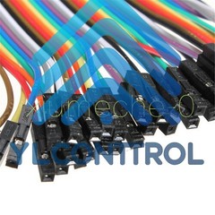 NEW 80pcs Dupont wire cables 1p-1p pin connector 2.54mm 20cm Female for arduino