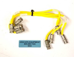 MilesTek TRC-50-2 TRB Plug 3-Slot Male to Male 50 Ohm Triaxial Cable LOT (9652)R