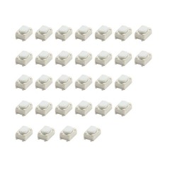 30Pcs 3x4x2.5mm Panel Momentary Tactile Tact Push Button Switch 4 Terminals