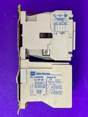 Cutler Hammer AN16BN0 SeriesC1, 18A Nema Size 0 w/ C306DN3 Series B1 Aux Contact